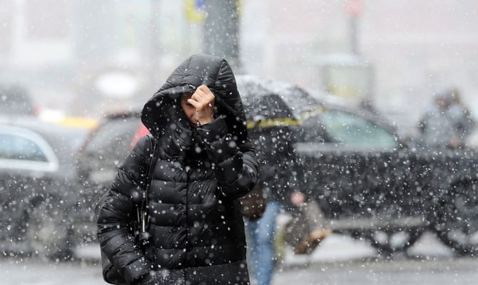 21 января в Беларуси объявлен оранжевый уровень опасности из-за снегопада и ветра