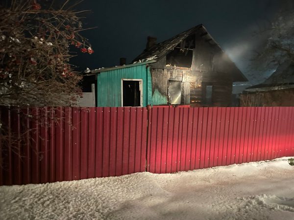 В Белыничском районе на пожаре нашли тела двух обгоревших мужчин