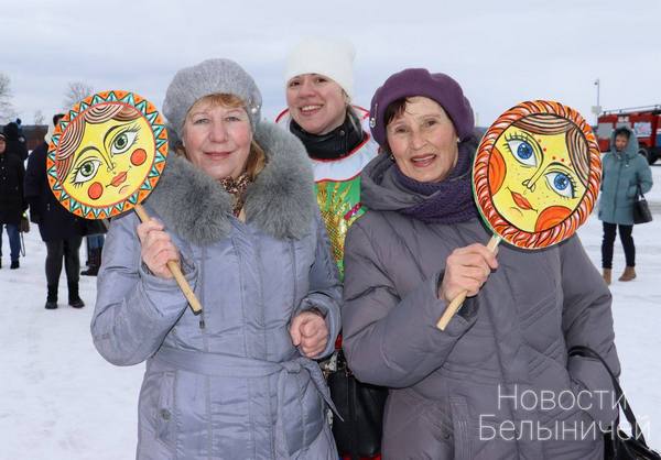 В Белыничах прошли народные гуляния в честь Масленицы