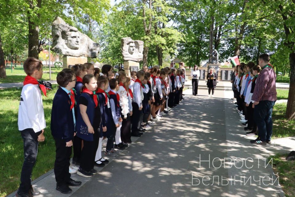 В Белыничах в торжественной обстановке пополнись ряды членов ОО «БРПО» и «БРСМ