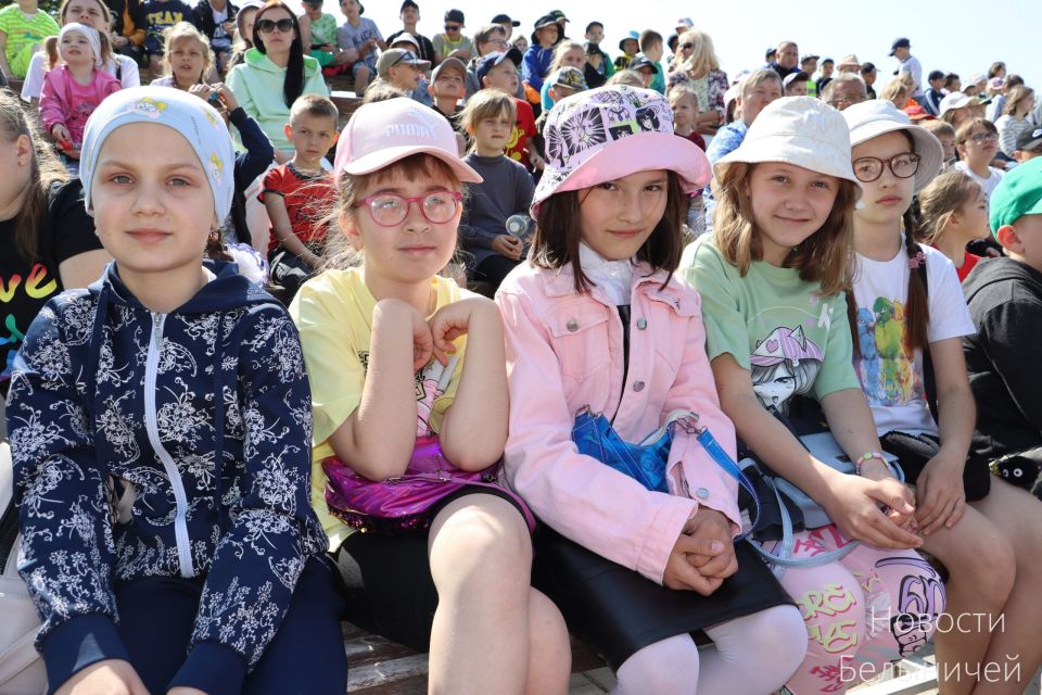 Дартс, батут, театрализованные выступления: чем еще удивляли юных белыничан на Дне детей
