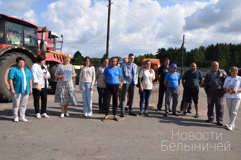 На финишной прямой: жатва в ОАО “Белыничский райагропромтехснаб” понемногу подходит к завершению