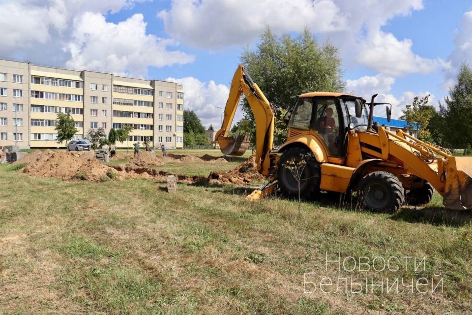 Новое место для отдыха в Белыничах: в парке «20 лет Победы» появится ещё одна площадка для маленьких и взрослых жителей
