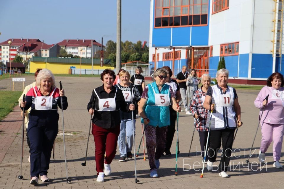 II Республиканский марафон по скандинавской ходьбе «Шаг к долголетию»  прошел в Белыничском районе