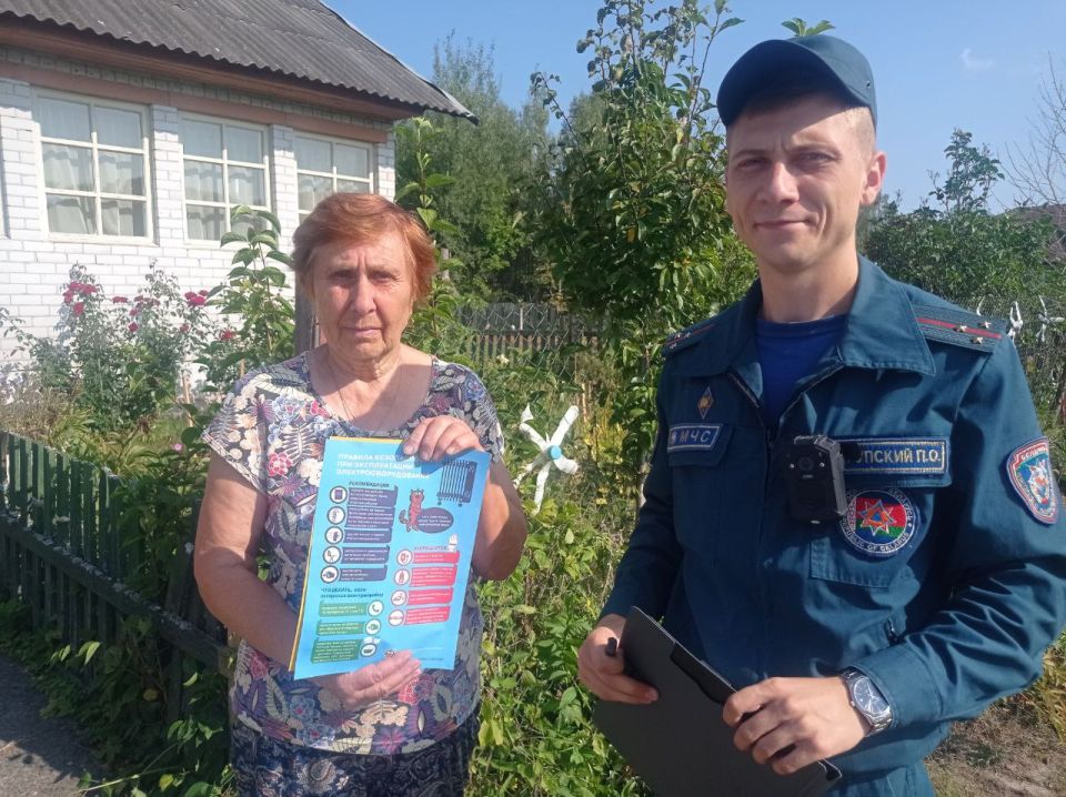 Декадник по пожарной безопасности проходит на территории Техтинского сельсовета