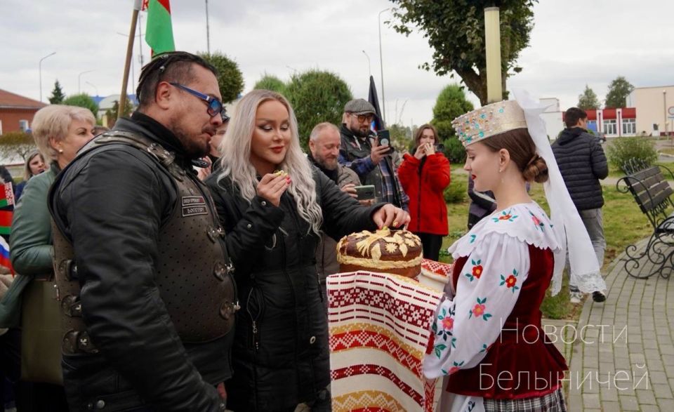 Байкеры из семи регионов Российской Федерации приехали в Белыничи. Самая дальная точка — город Грозный