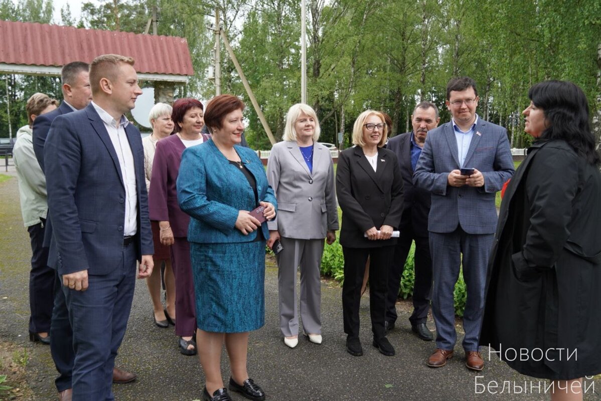 На территории Мощаницкого сельсовета проходит выездной президиум Белыничского райсовета депутатов