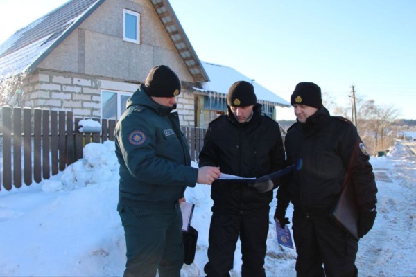 В Белыничском районе проходят профилактические рейды МЧС