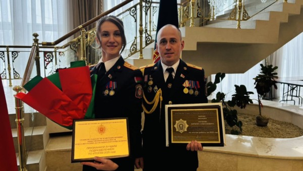 Белыничские милиционеры удостоены высоких наград