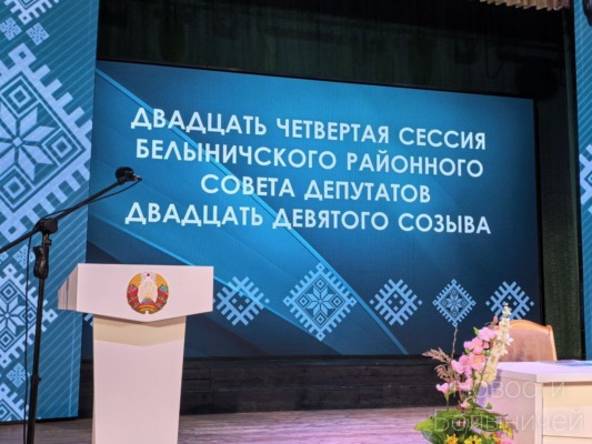 В Белыничах подвели итоги работы за 2025 год