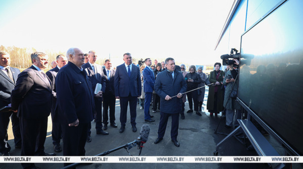 Александр Лукашенко совершает рабочую поездку в Могилевскую область