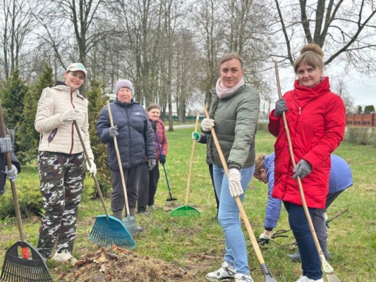 Белыничский район участвует в республиканском субботнике