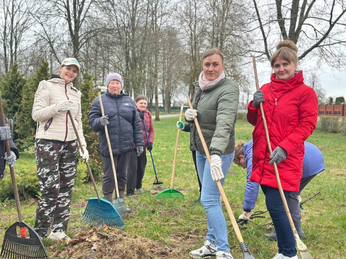 Белыничский район участвует в республиканском субботнике