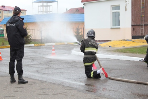 В Белыничах прошёл районный слёт юных спасателей-пожарных