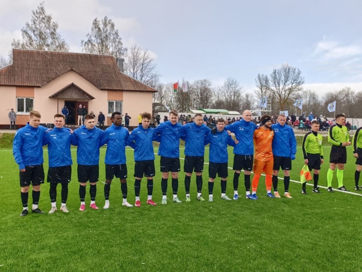 В Белыничах прошел первый тур чемпионата Беларуси по футболу Второй лиги Могилёвского дивизиона