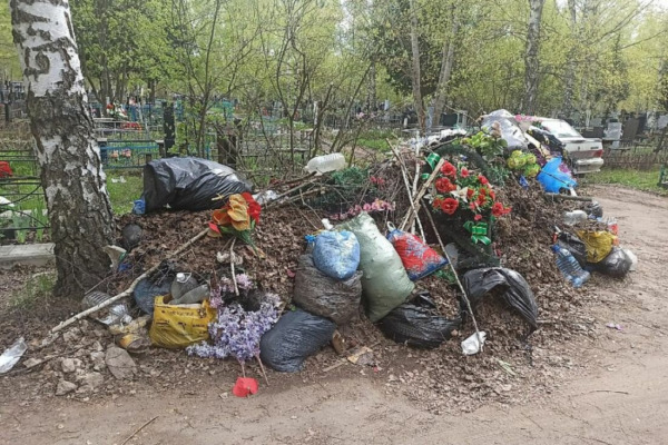 Белыничский РОЧС: сжигание мусора при уборке на кладбищах запрещено