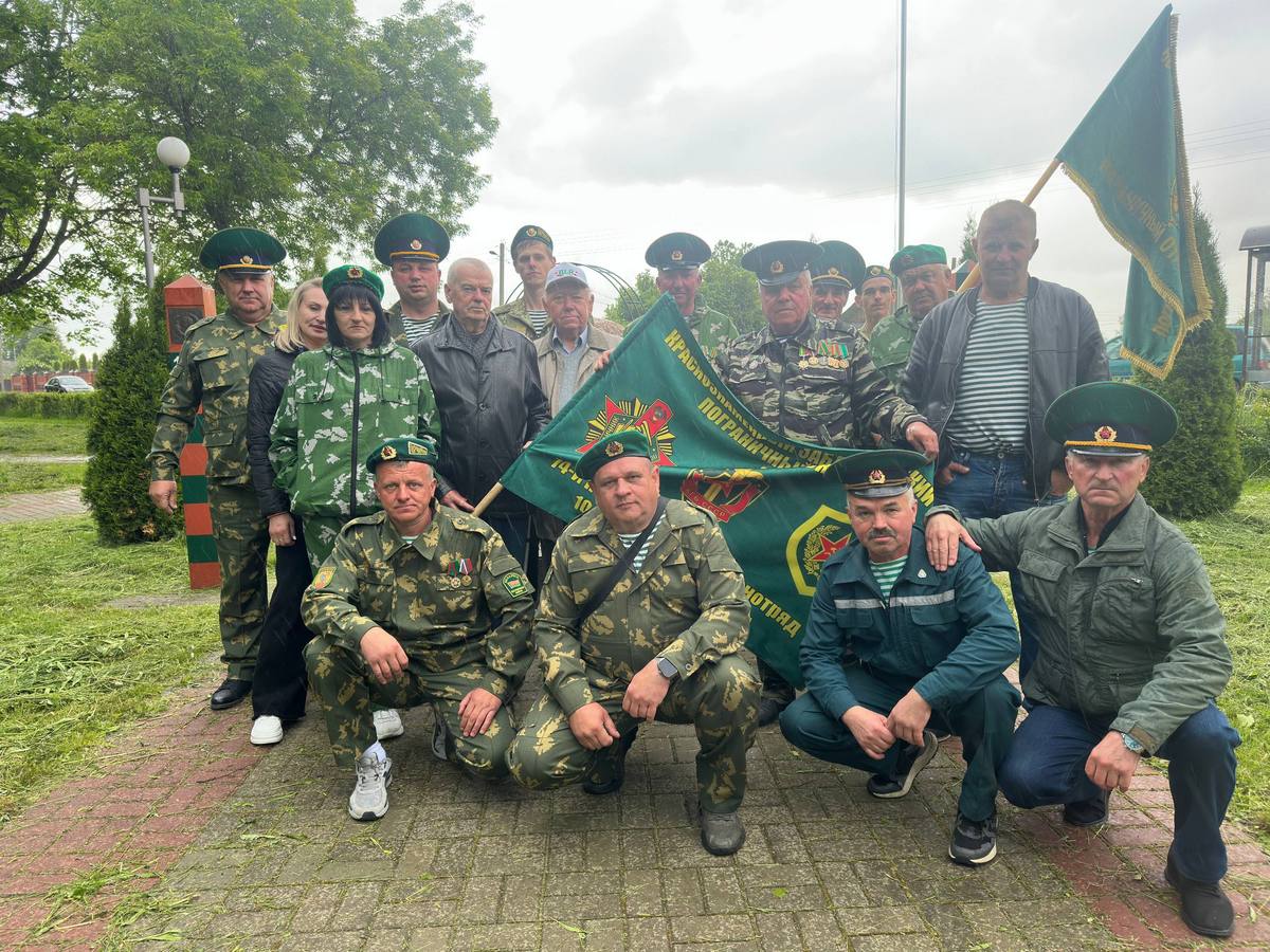 Пограничники Белыничей отметили 108-ю годовщину образования пограничной службы
